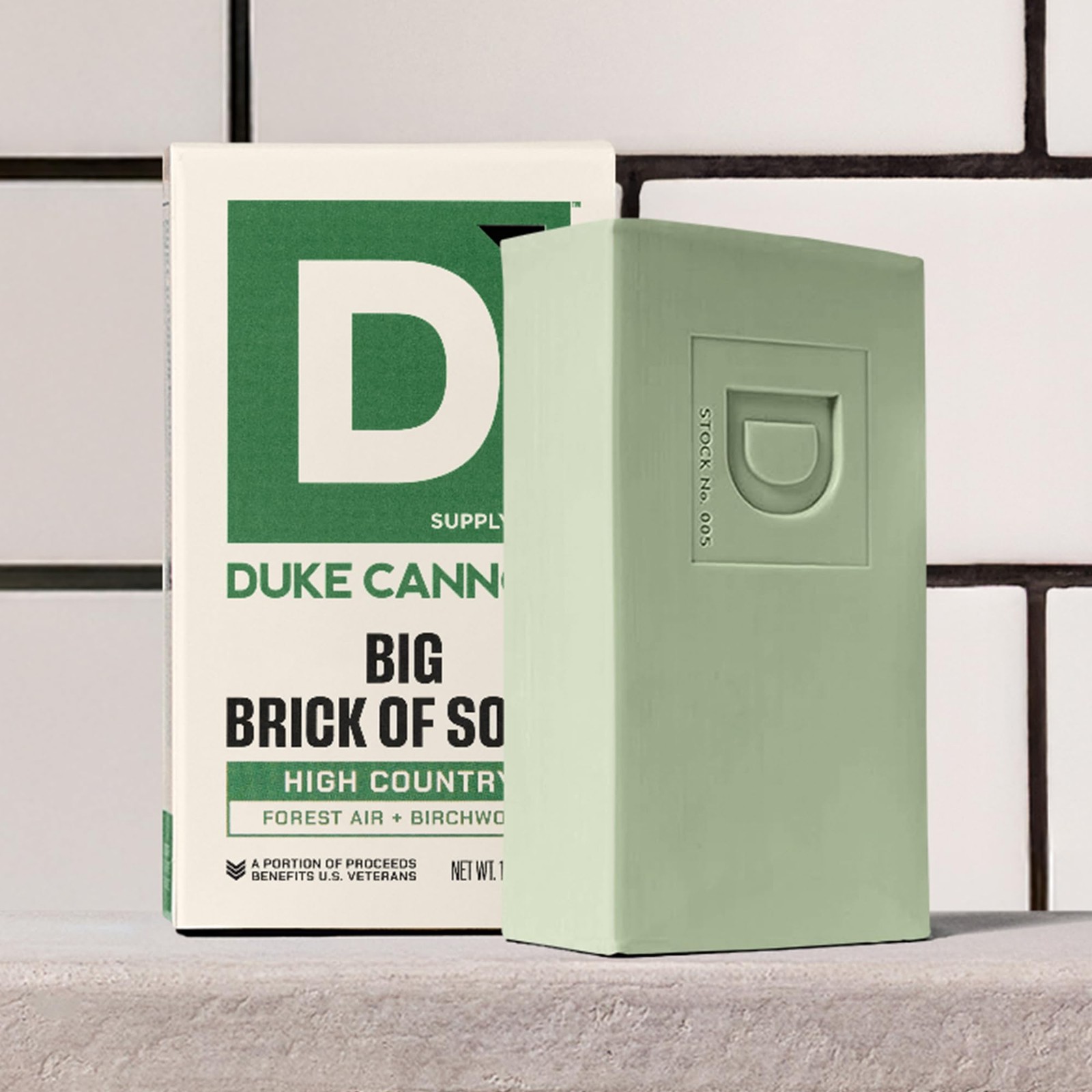 Duke Cannon Supply Co. Extra Large Big Brick Bar Soap Men’s TripleMilled Bar…