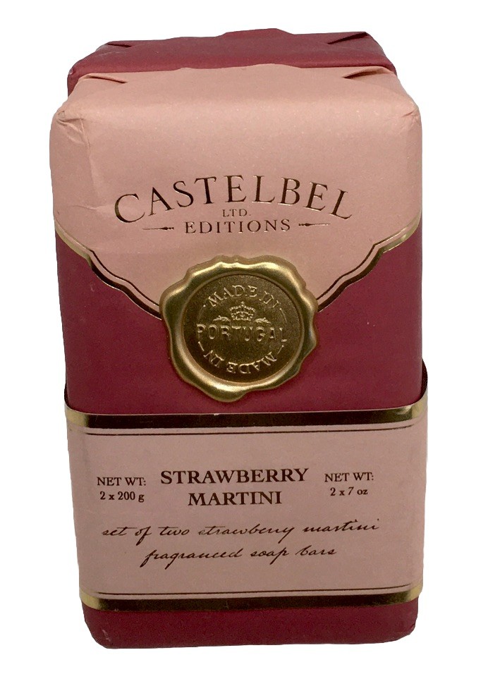 Castelbel Ltd. Editions Strawberry Martini Luxury Soap Two-pack