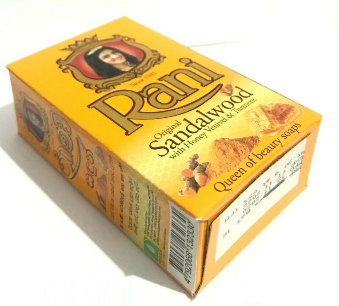 Rani Ayurveda Sandalwood Honey Venival & Turmeric Queen of Beauty Soap 90 g