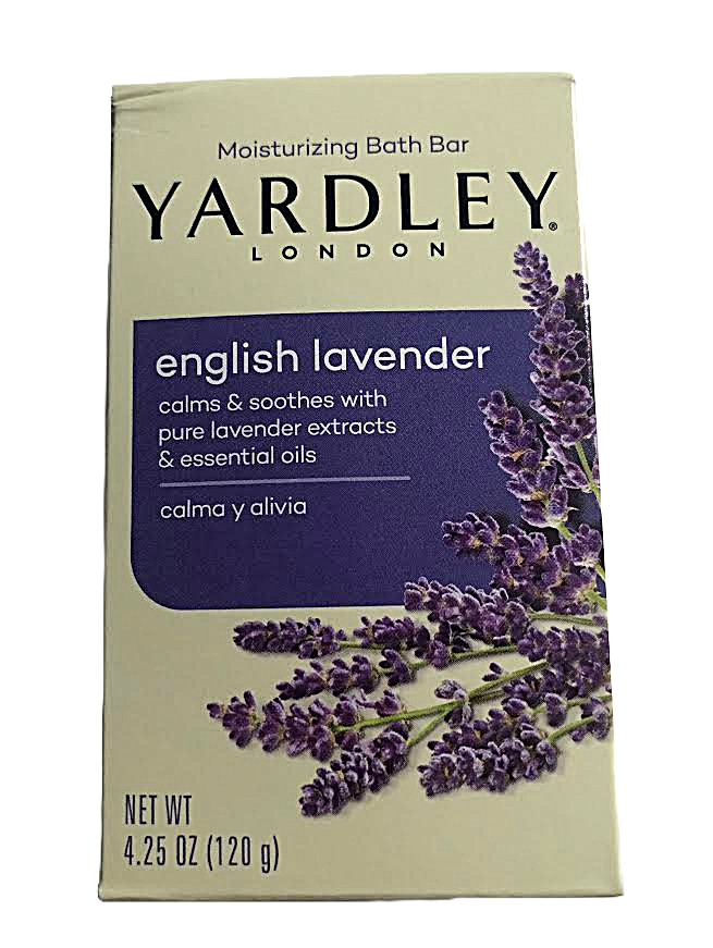 1-Bar YARDLEY London English Lavender Calms & Soothes/ Pure lavender-1-4.25 OZ