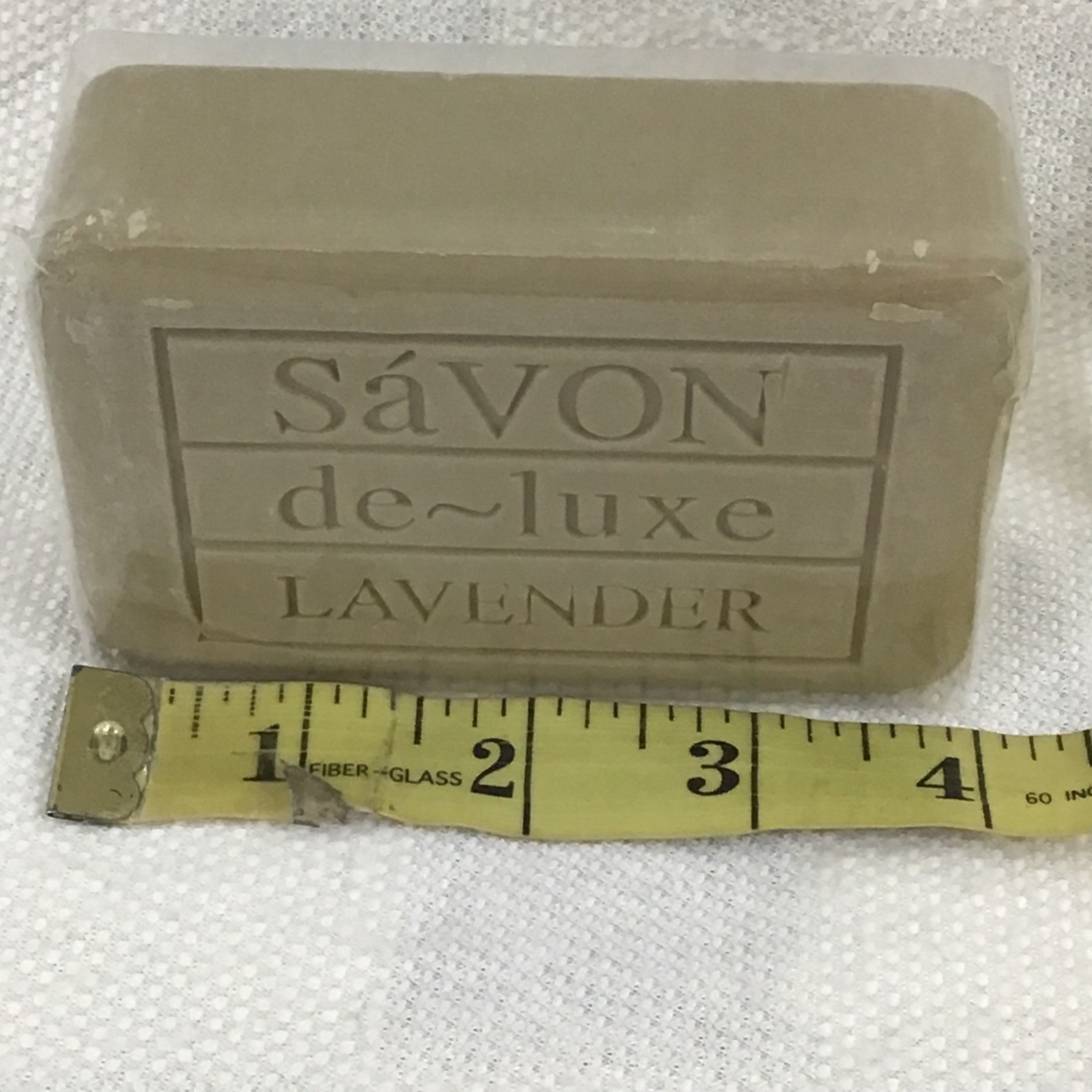 Savon de Luxe Lavender Pure Vegetable & Shea Butter Bar Soap 250g 8.8oz Sealed