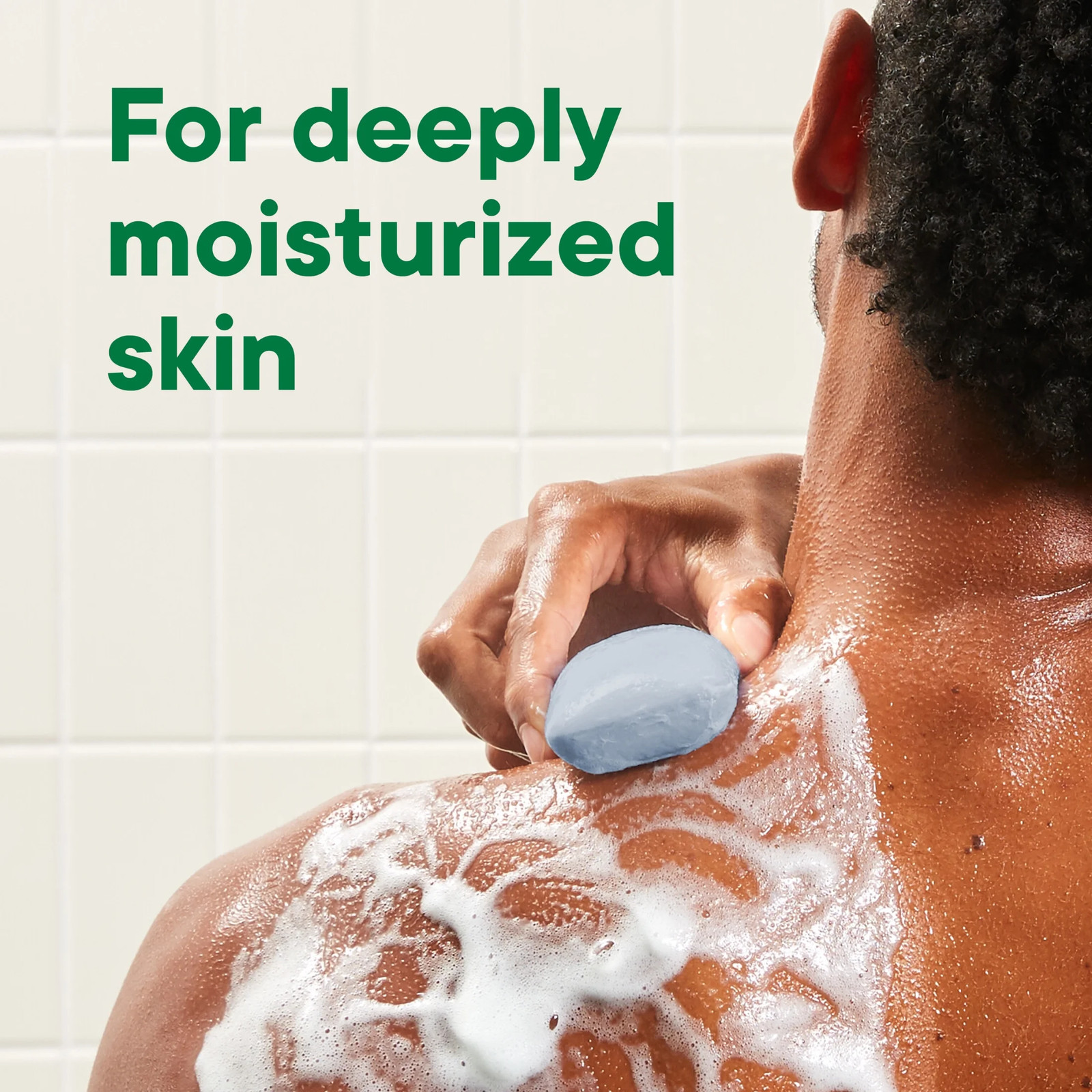 Moisture Blast Deodorant Bar Soap for Men, 3.7 Oz Bar (8 Pack)