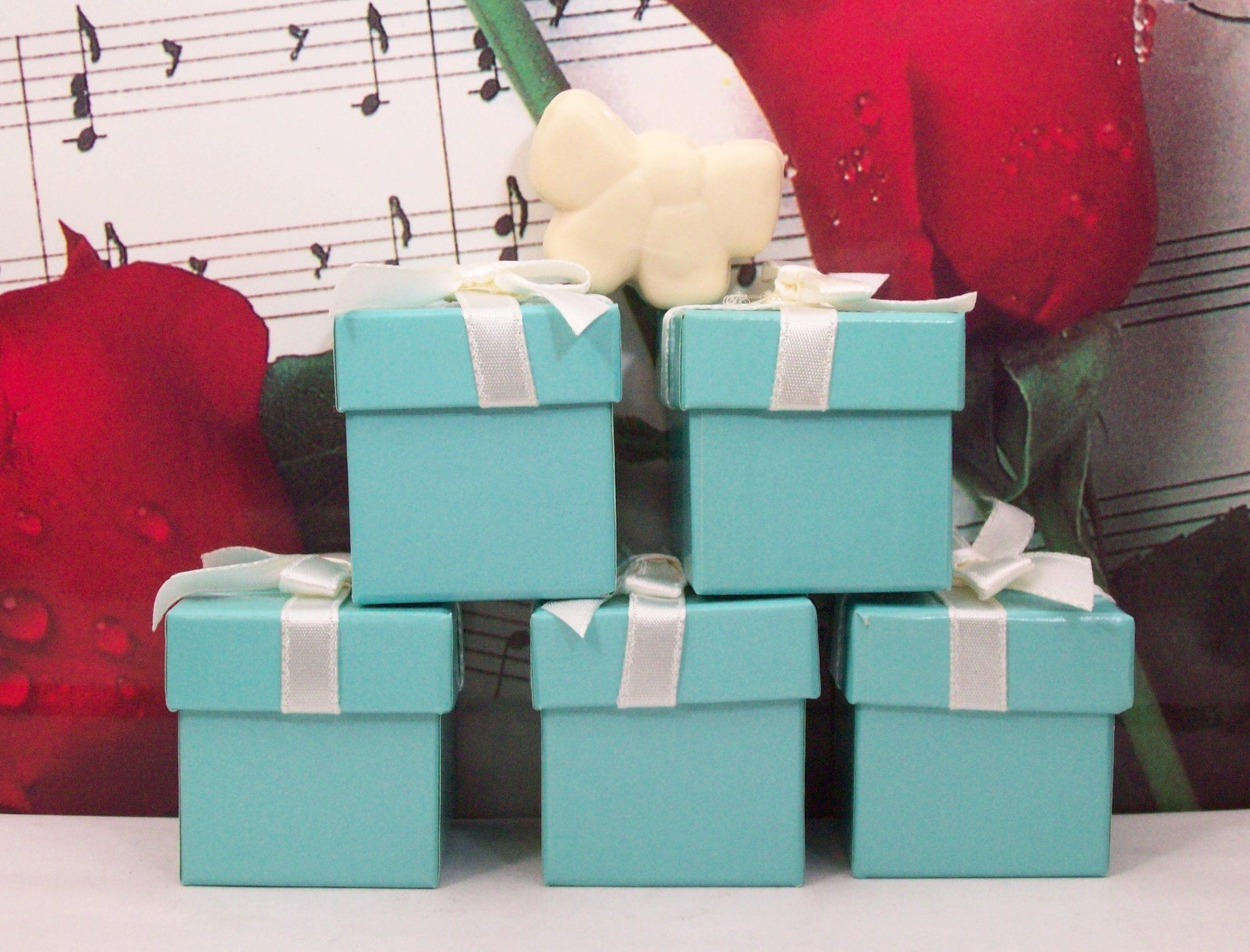 Tiffany Guest Soaps Lot. 5 Soaps. 0.37 Oz. Each