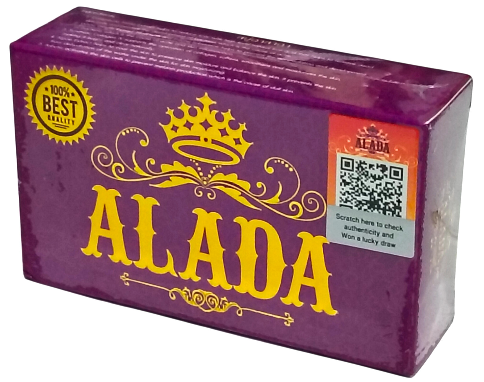 ALADA Natural Extract Thai Beauty Soap Face & Body Cleansing Moisturizing 160g×2