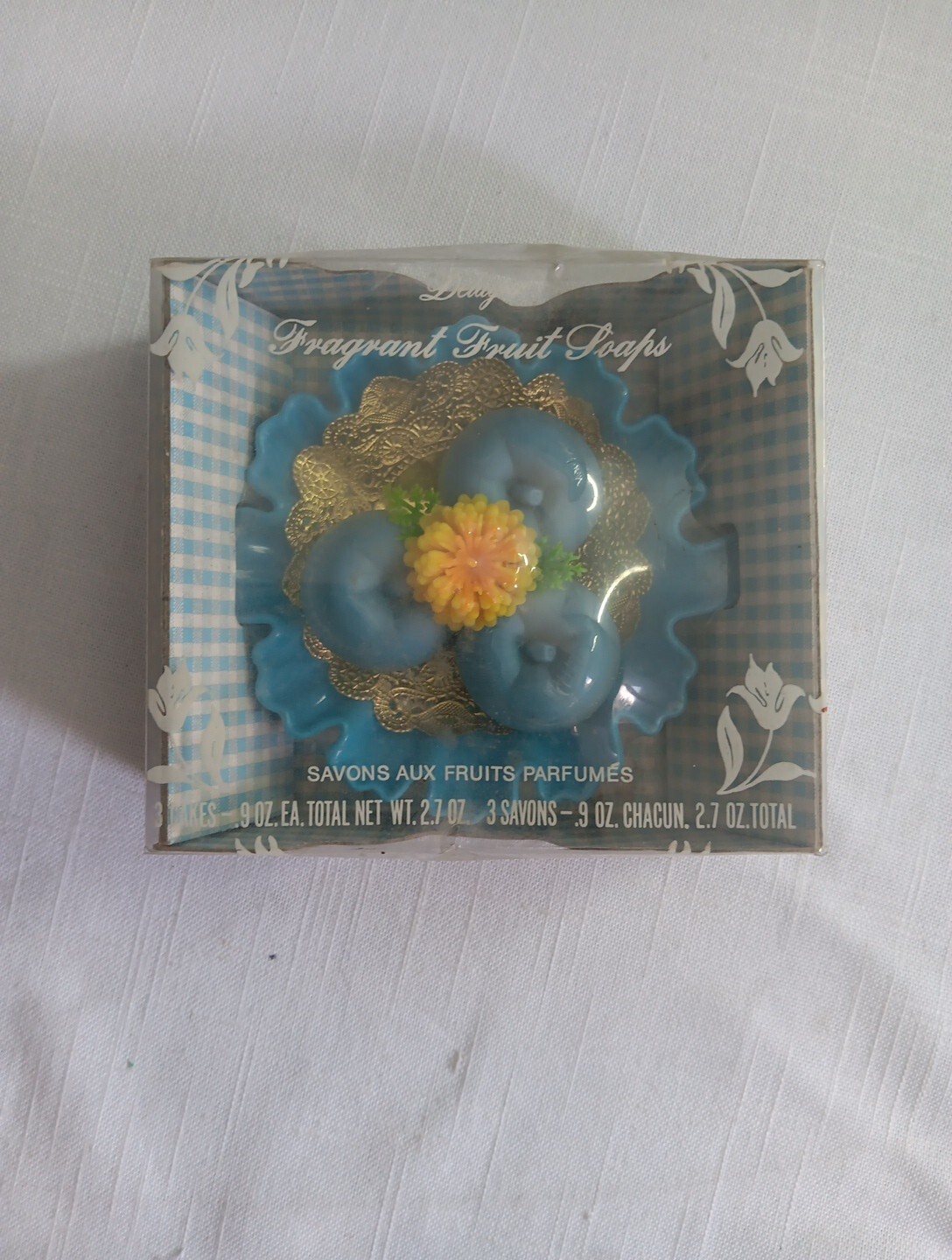 Vintage Delagar Fragrant Fruit Soaps