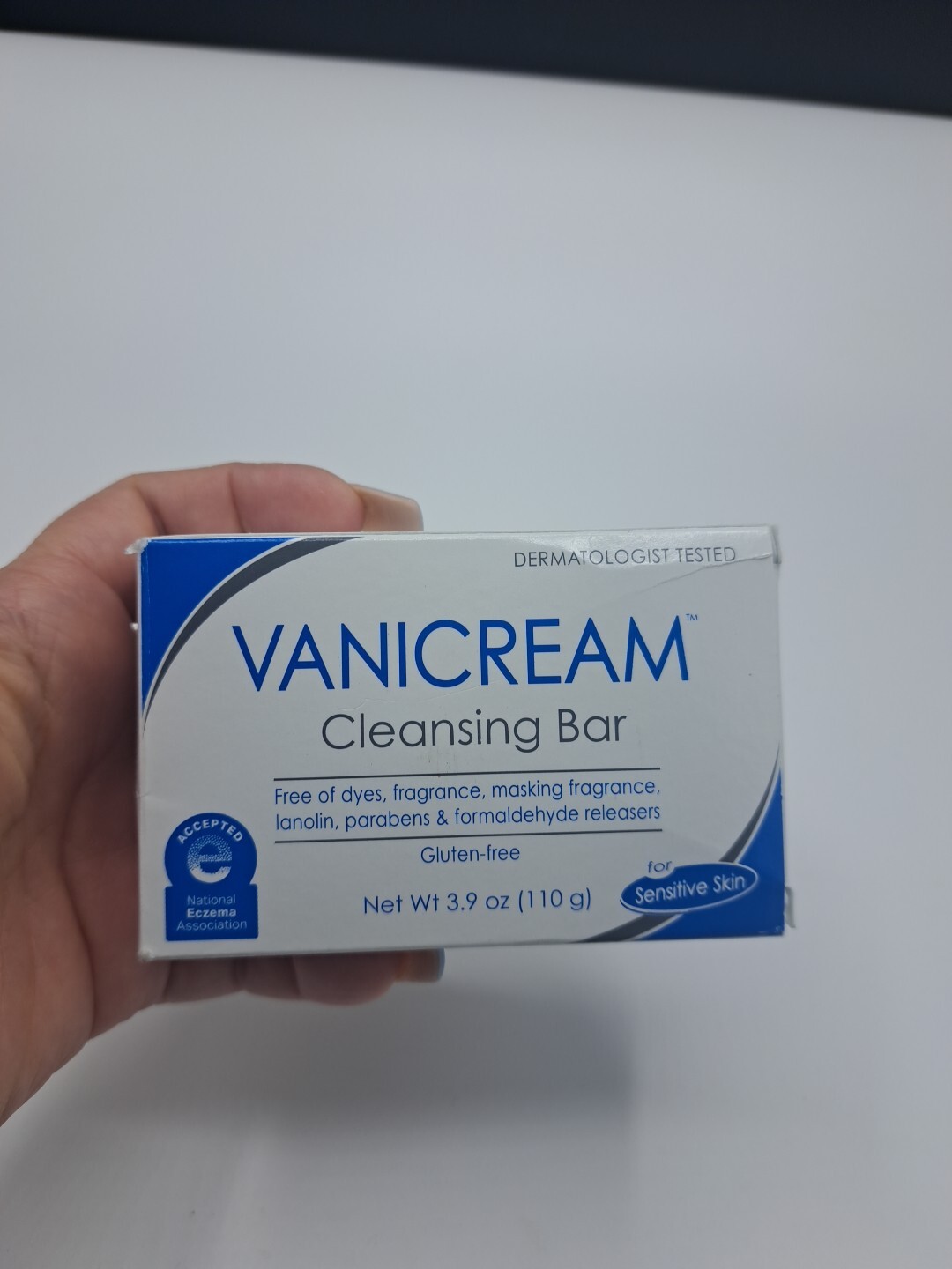 Vanicream Cleansing Bar For Sensitive Skin 3.9 Oz