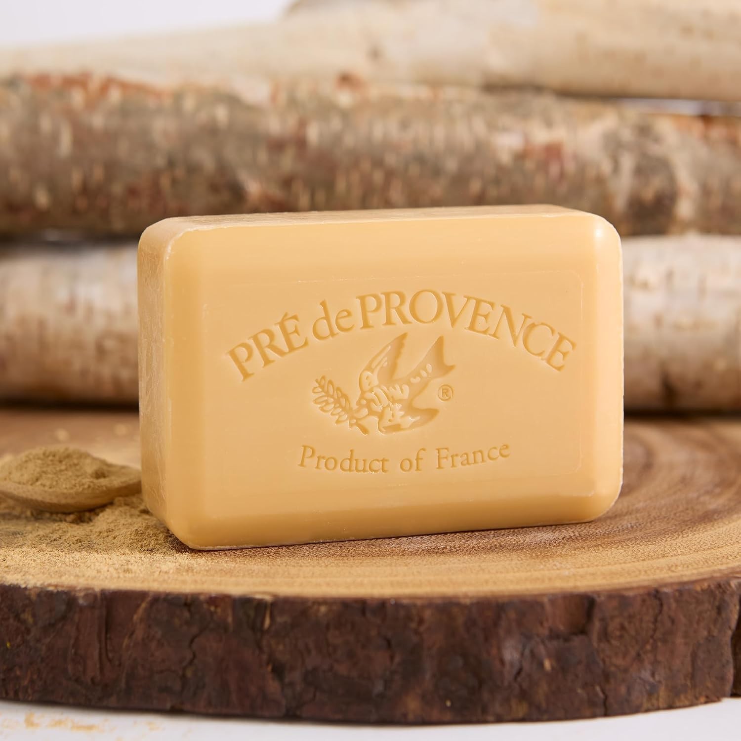 Artisanal 8.8oz Sandalwood Soap Bar with Organic Shea Butter – Natural Luxury
