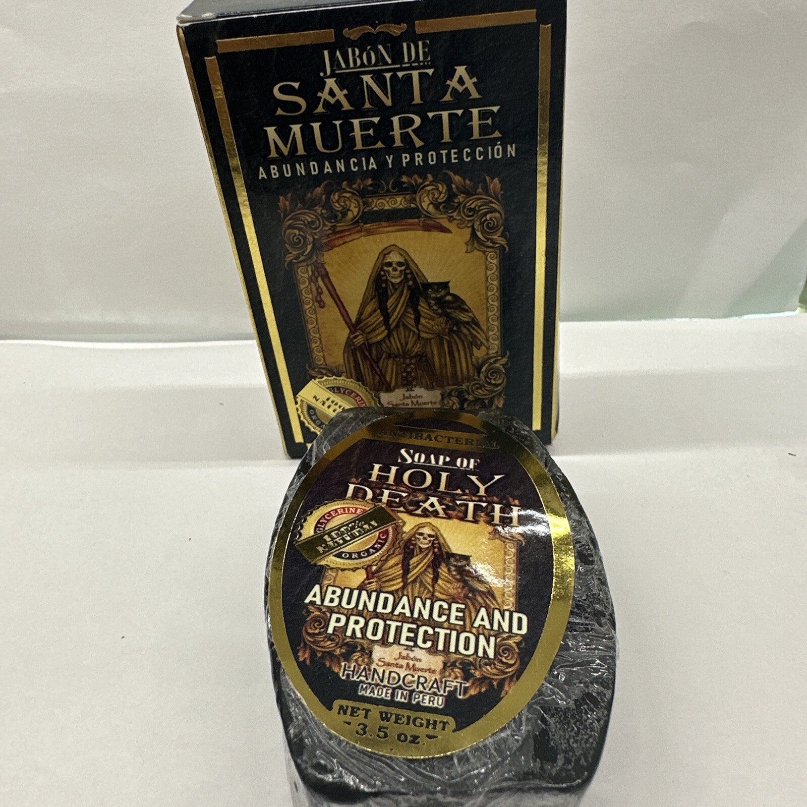 (Jabon) Soap Natural Santa Muerte abundancia Y Proteccion