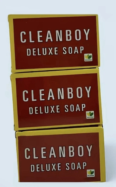 Clean Boy Deluxe Soap Bar Set of 3 – Gentle Cleansing Soap for Daily Use