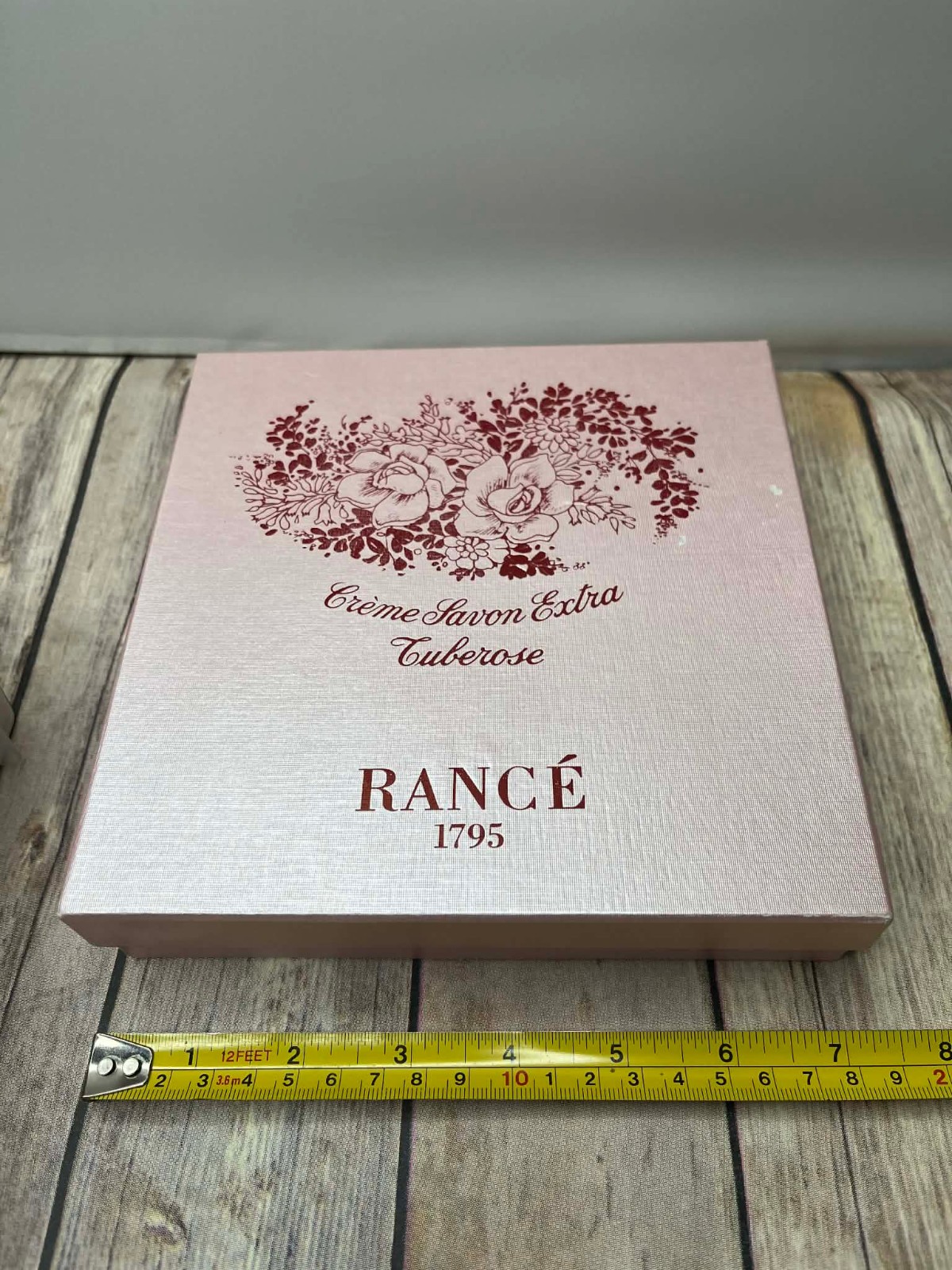 Rance 1795 Creme Savon Extra Tuberose Bar Soap Box Set 21 oz (6×3.5 oz) Italy