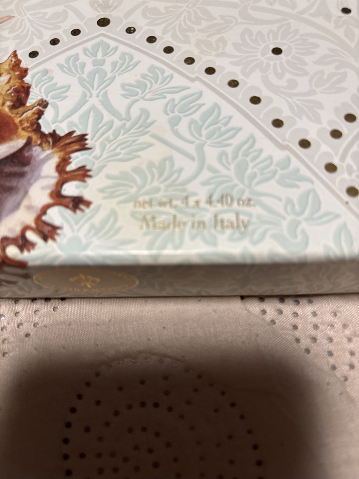 saponificio artigianale fiorentino soap Boxed 4x 4.40 Made In Italy