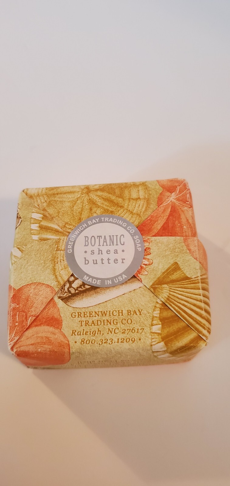 GREENWICH BAY SOAP/ NEW ISLAND GINGER MANGO BUTTER SHEA BUTTER SOAP 6.35 OZ