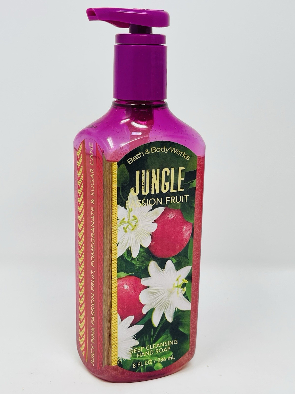 BATH & BODY WORKS Jungle Passion Fruit DEEP CLEANSING HAND SOAP 8oz /236 ml