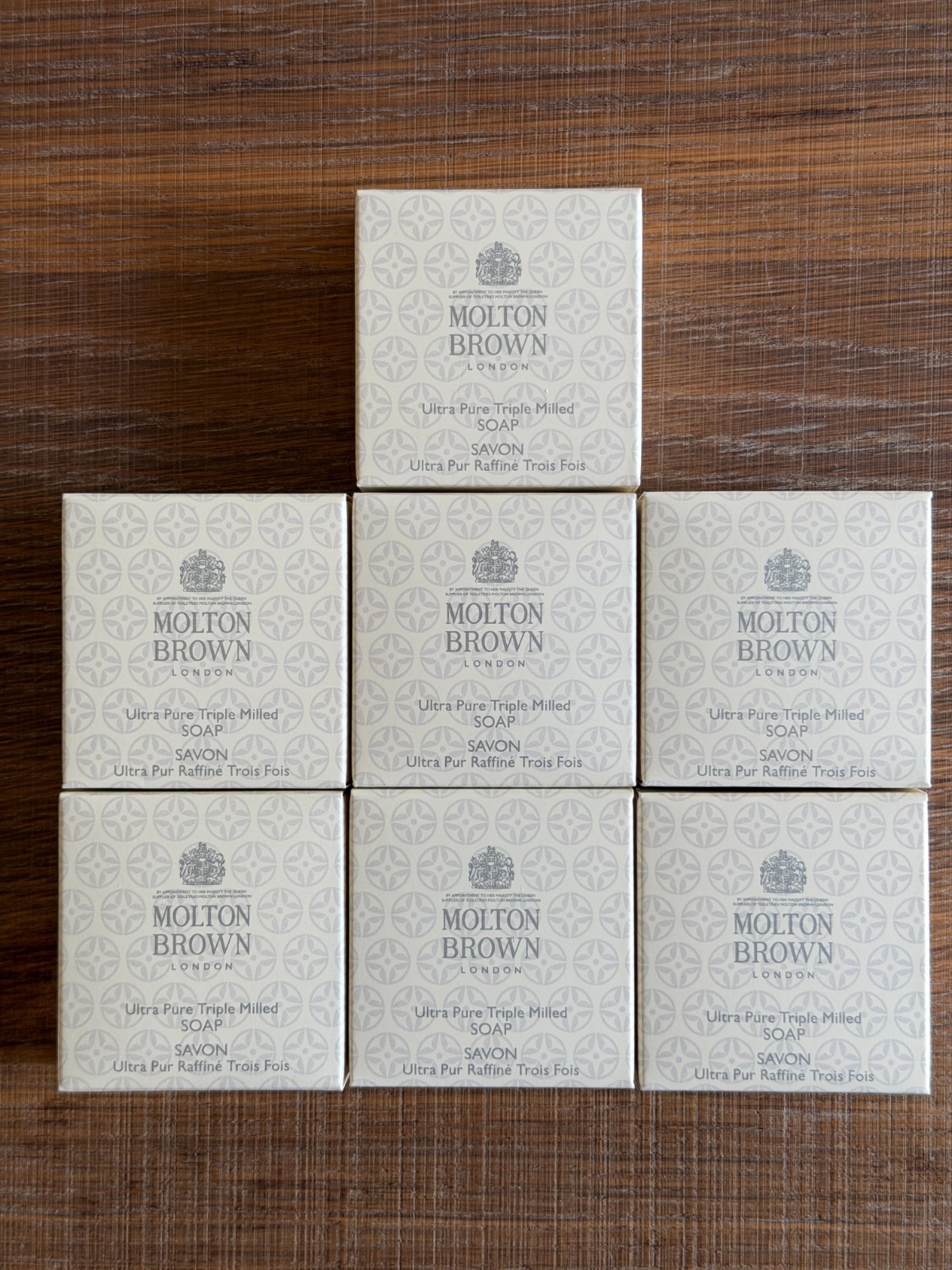 NEW Lot of 7 Molton Brown Ultra Pure Triple Milled Soap Mini Size 0.88oz / 25g