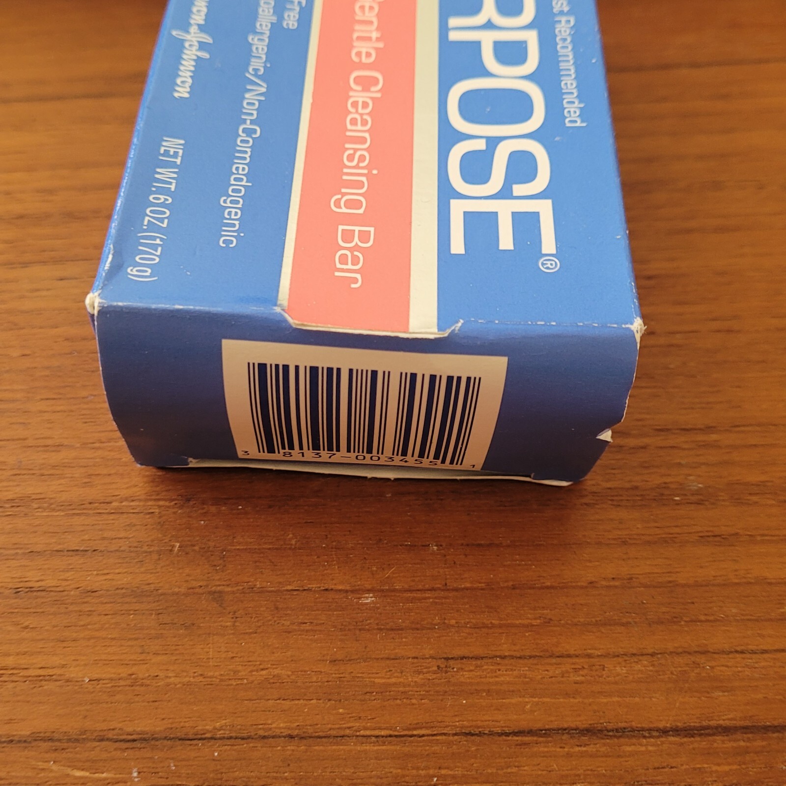 Large Vintage Purpose Soap 1996 Gentle Cleansing Bar NOS 6 oz Sealed