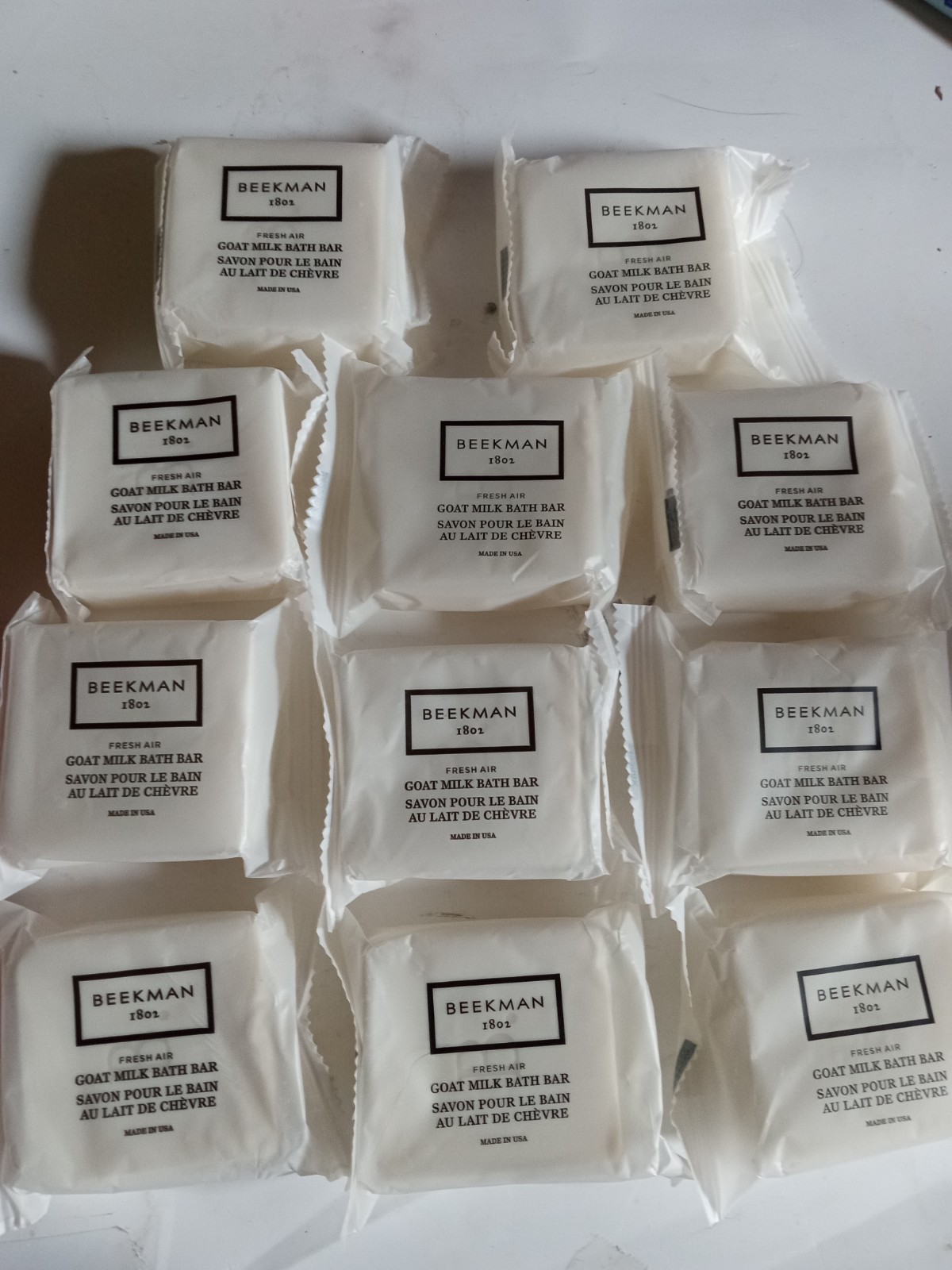 Beekman 1802 Fresh Air Goat Milk Body Travel Size 11 Bar Soap Lot