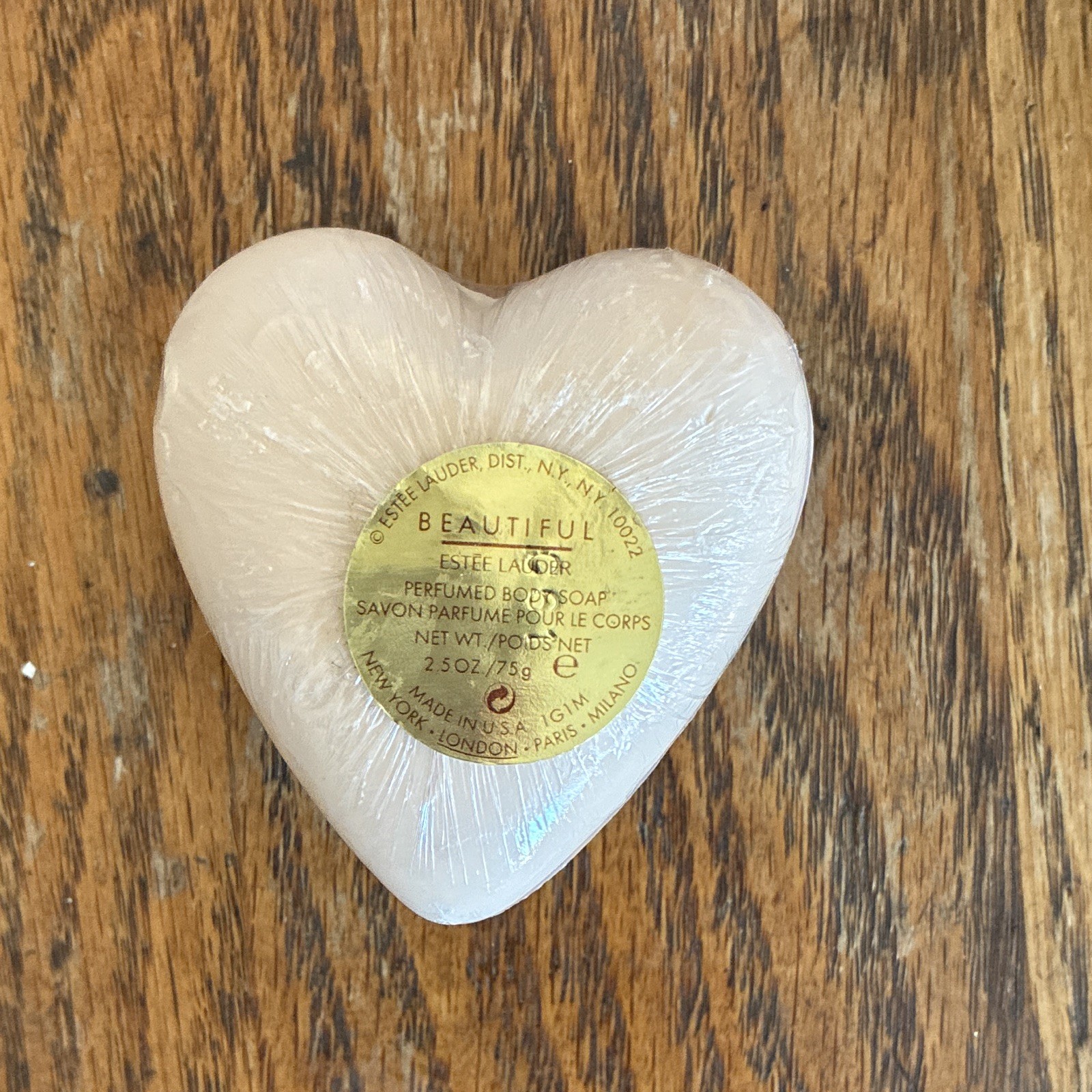Estée Lauder Beautiful Heart-Shaped Scented Body Soap Floral 2.5 oz/75 g