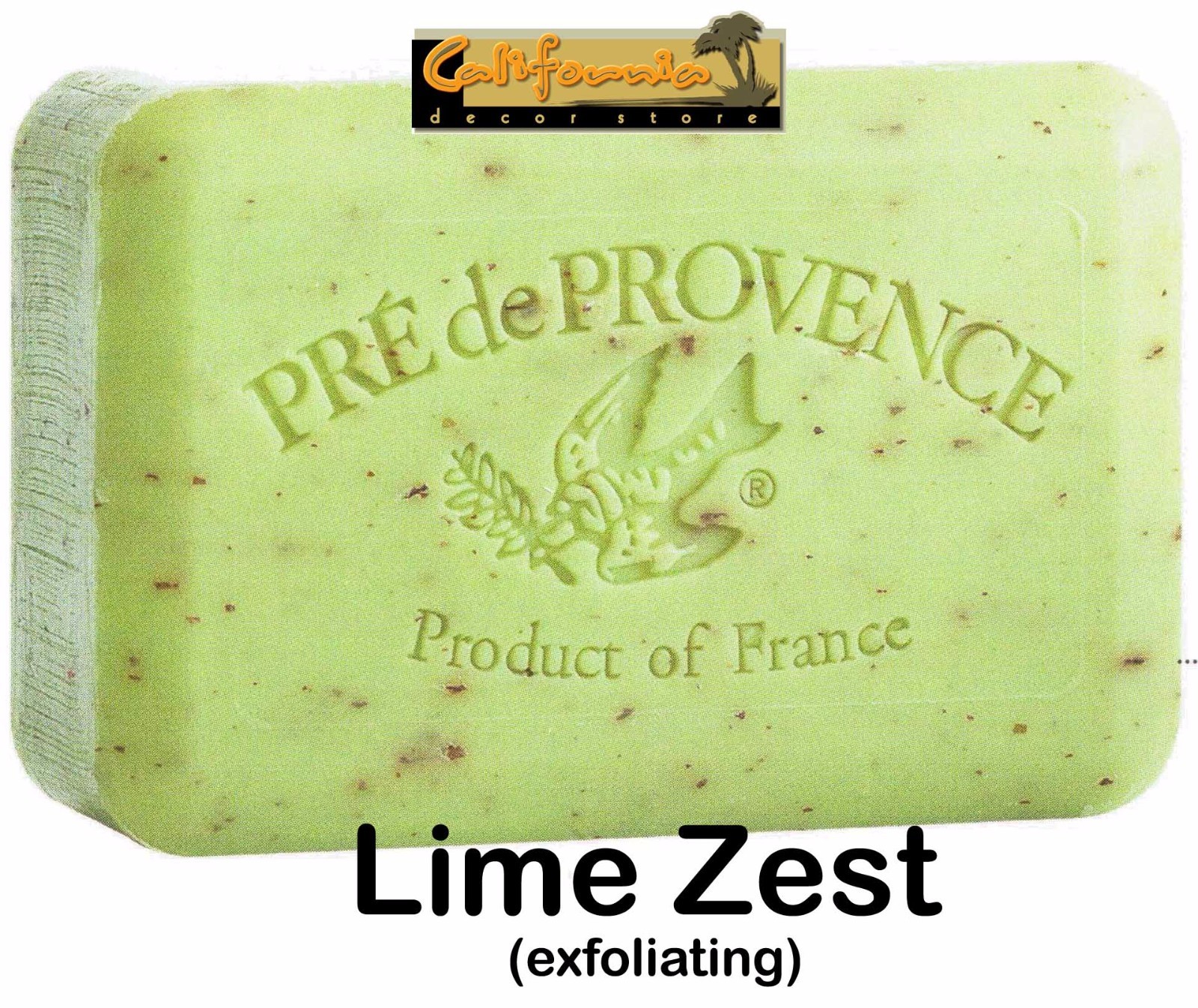 Pre de Provence LIME ZEST Case 12 x 250 Gram French Soap Bath Bars Shea Butter