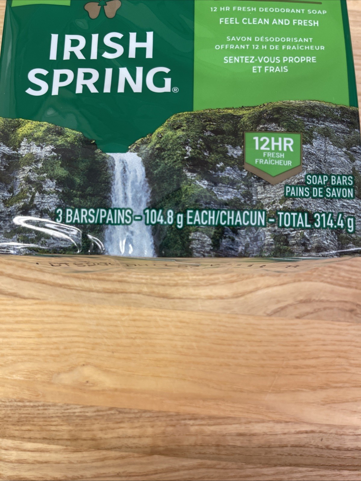 Irish Spring Original Clean and Fresh Deodorant Bar Body Soap 3.7 Oz – 3 Pack