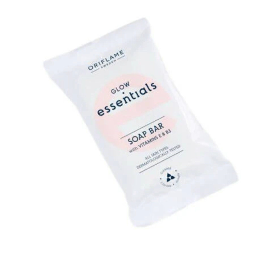 ORIFLAME GLOW ESSENTIALS SOAP NATURAL BAR 50 gr. NEW!