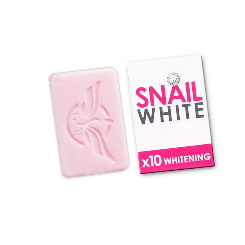 SNAIL WHITE SOAP GLUTATHIONE X10 SKIN REDUCE ACNE/ANTI AGING