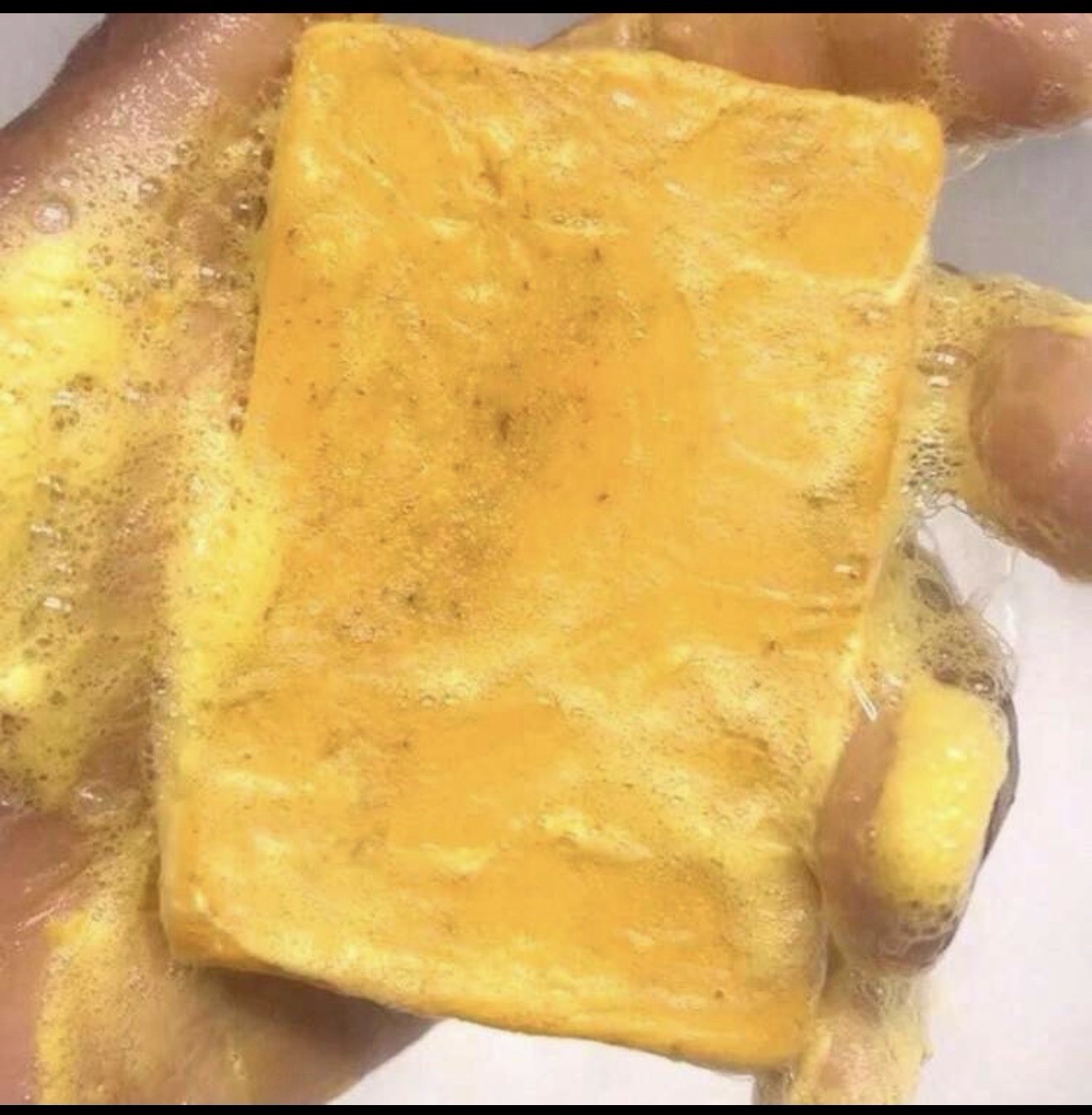 lemon turmeric kojic acid brightening soap