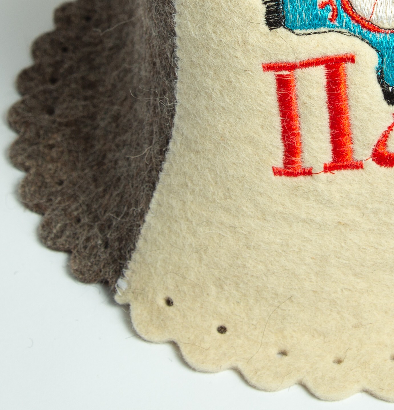 Felt Hat for Sauna Wool 100% Ukrainian Patriot Pan Banya Wool