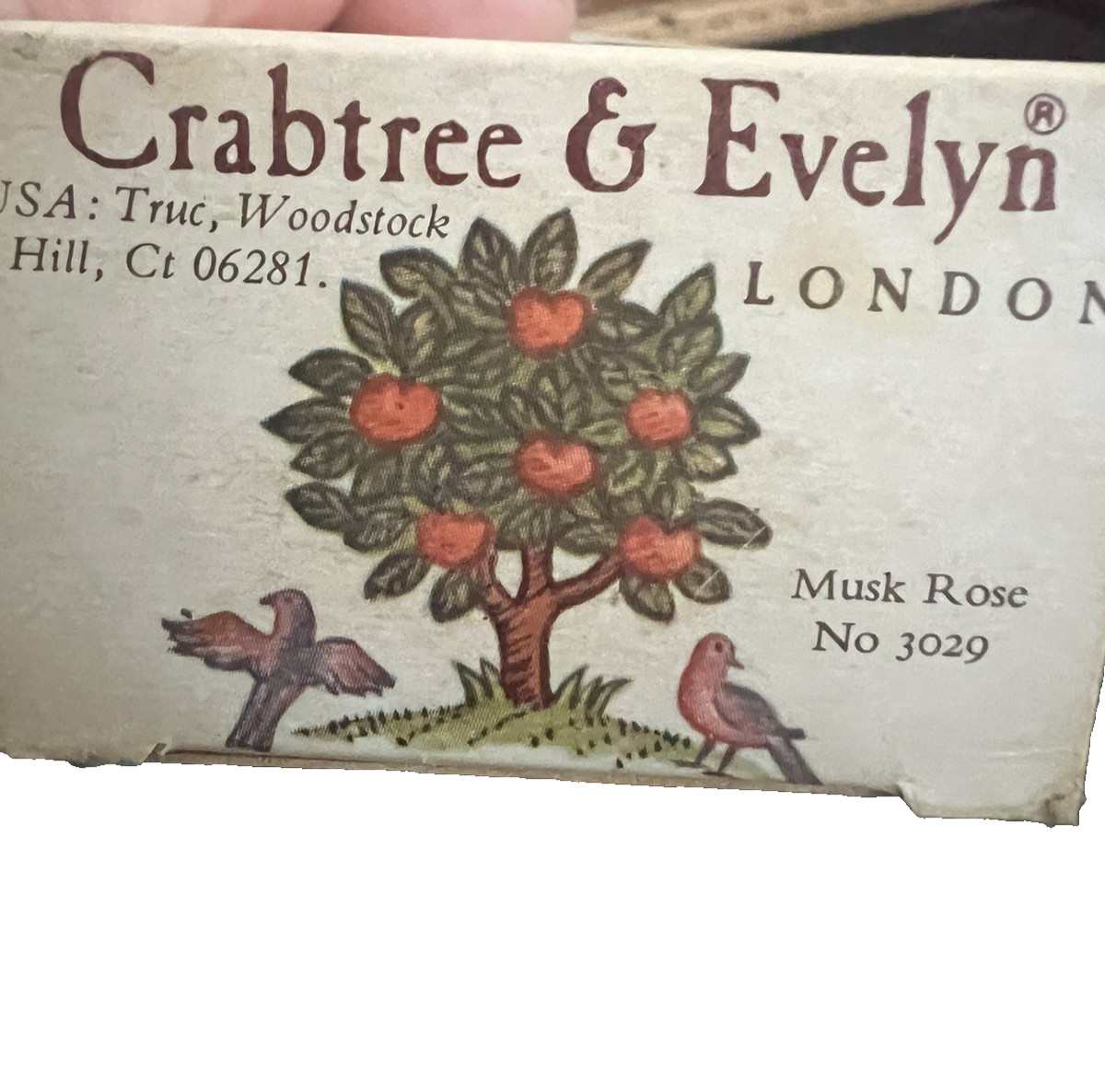 Crabtree & Evelyn/Caswell & Maxey Vtg Savon Soaps Various Scents Lot Of 5