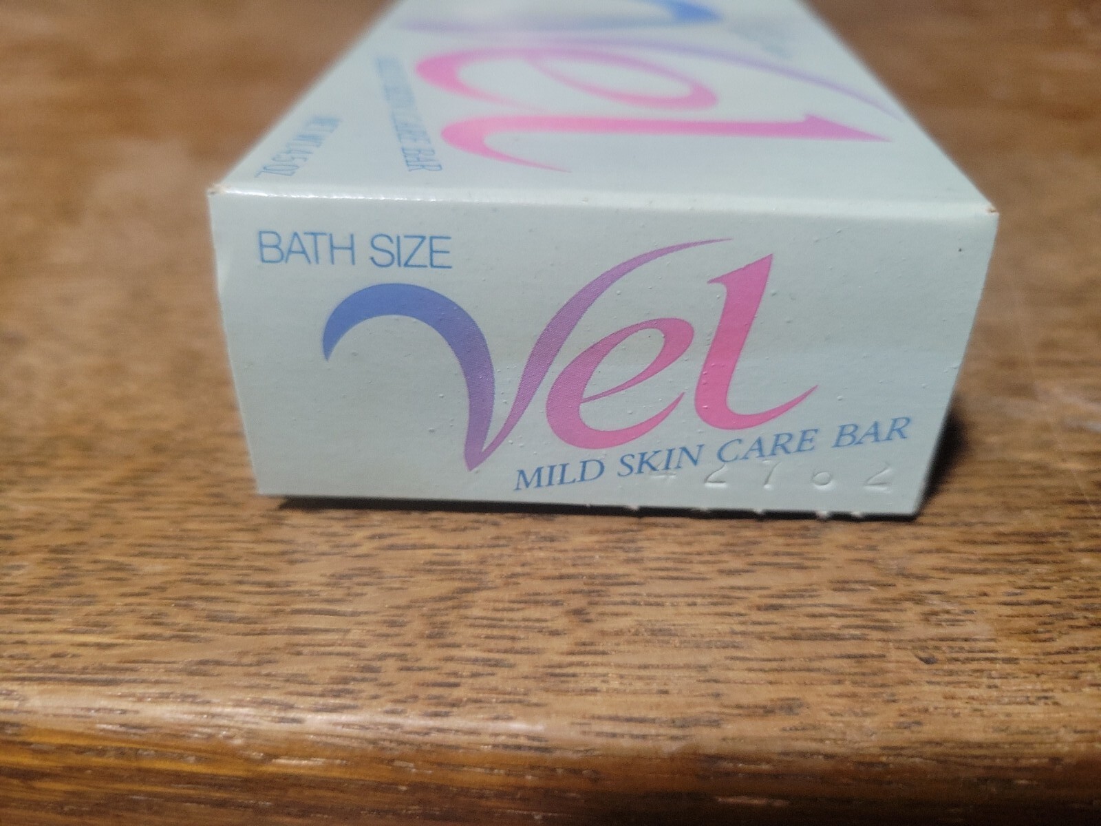 NOS In Box VEL Mild Skin Care Bar Soap 4.5 oz Colgate Palmolive