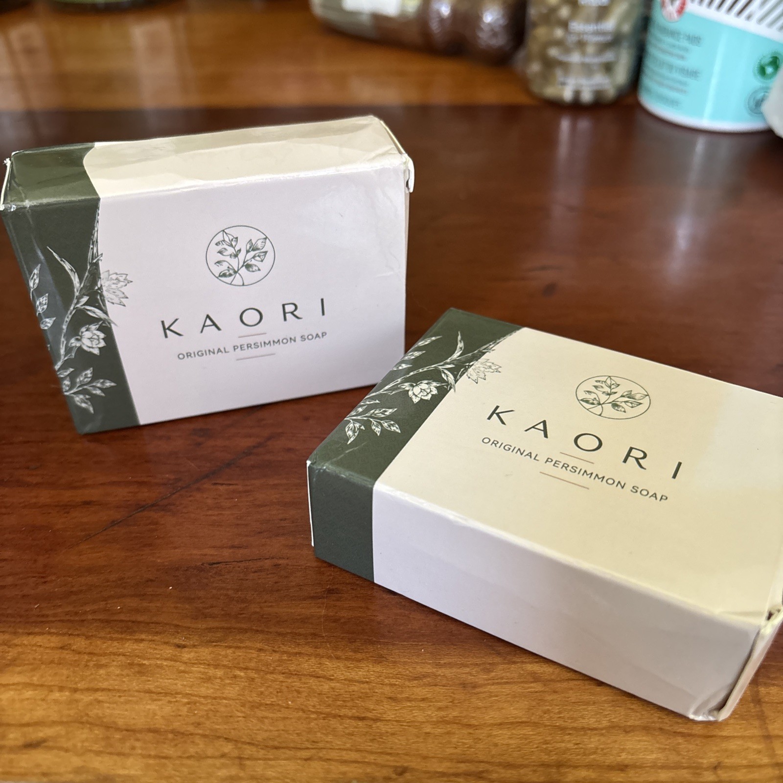 Kaori Persimmon Soap 2pk
