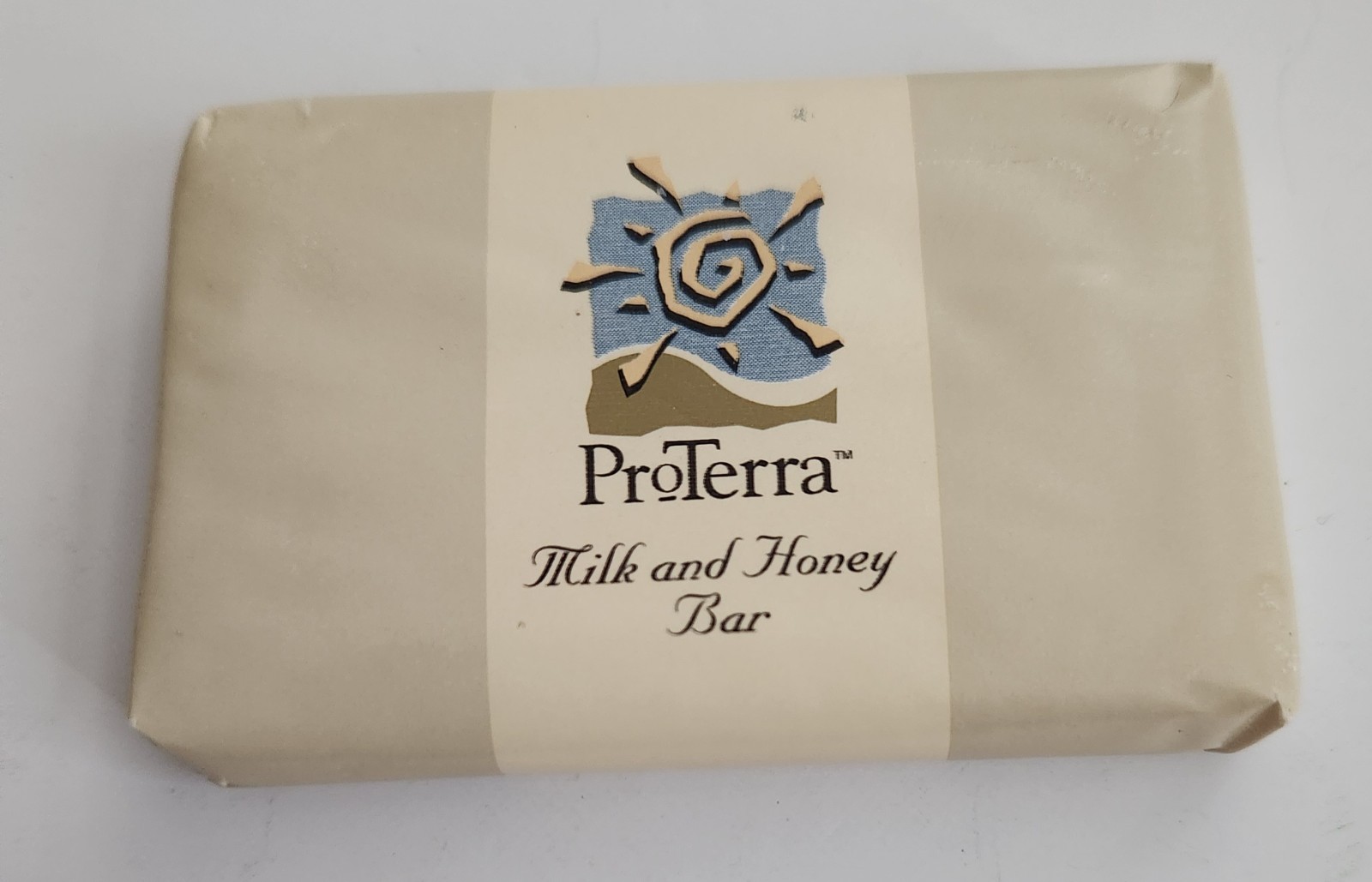 Vintage ProTerra Milk and Honey Moisturizing Bar Soap 1.2 oz Face & Body