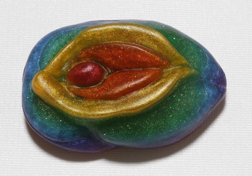 Pot’o Gold, vagina-inspired soap scented with cedar, sage, coriander and citrus