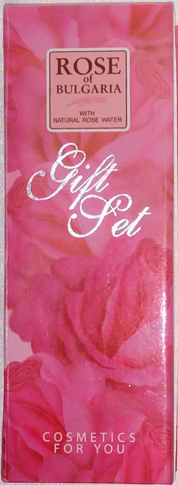 Rose of Bulgaria Gift Set 3 Rose Water Glycerine Soaps 100% Natural Hand-Made