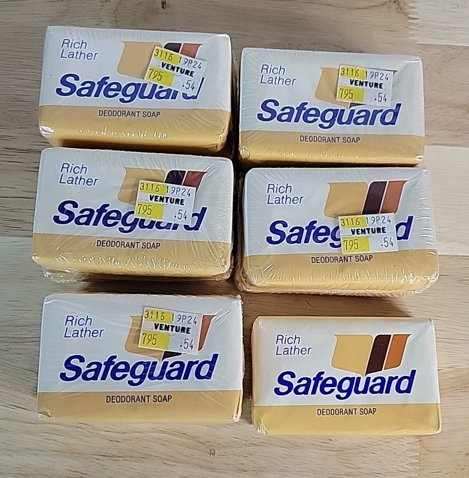 Vintage Safeguard Deodorant Bar Soap 11 Travel Size Bars New Old Stock