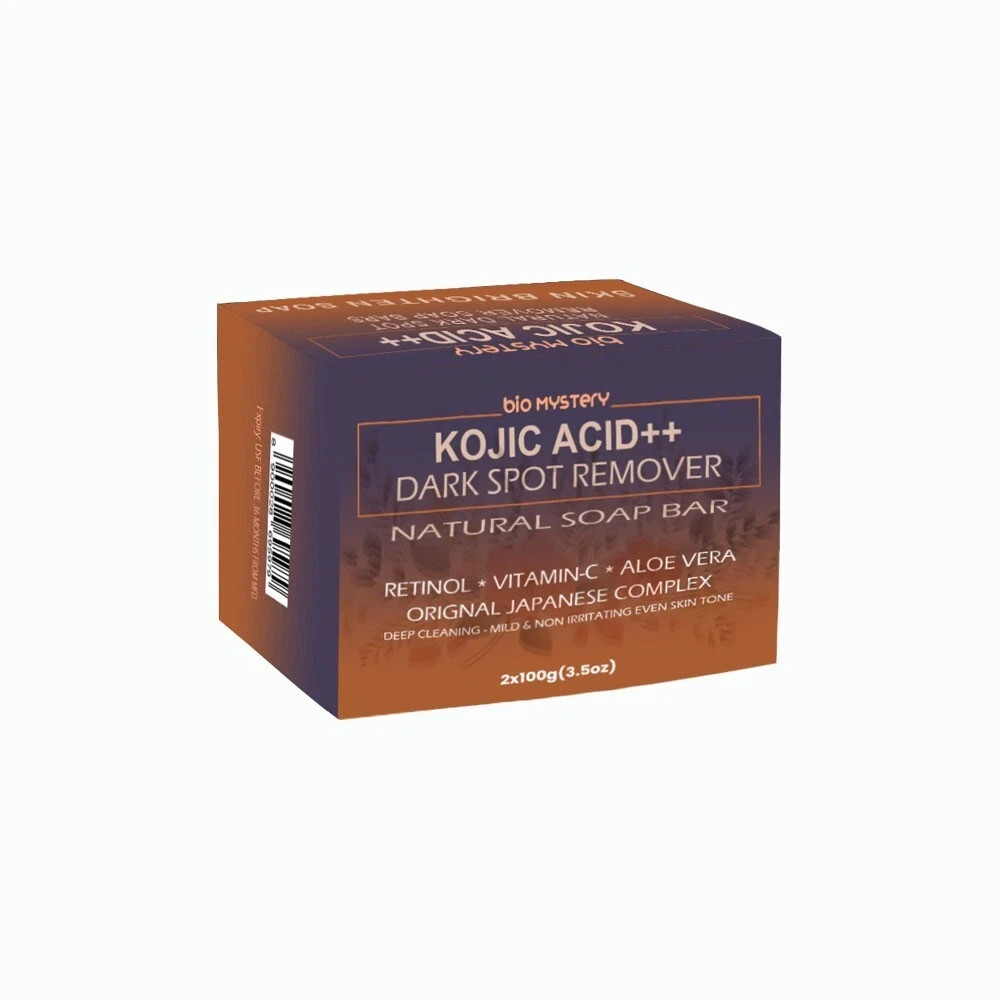 Kojic Acid Natural Soap Retinol, Aloe vera, Turmeric 2x 100g -Fast Ship & Free