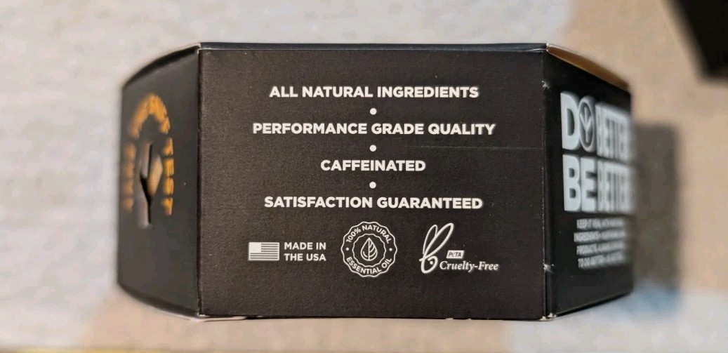 2 Pack Dirty Bird All Natural Eucalyptus Arnica Oil Caffeinated Soap 5.5 oz Bars
