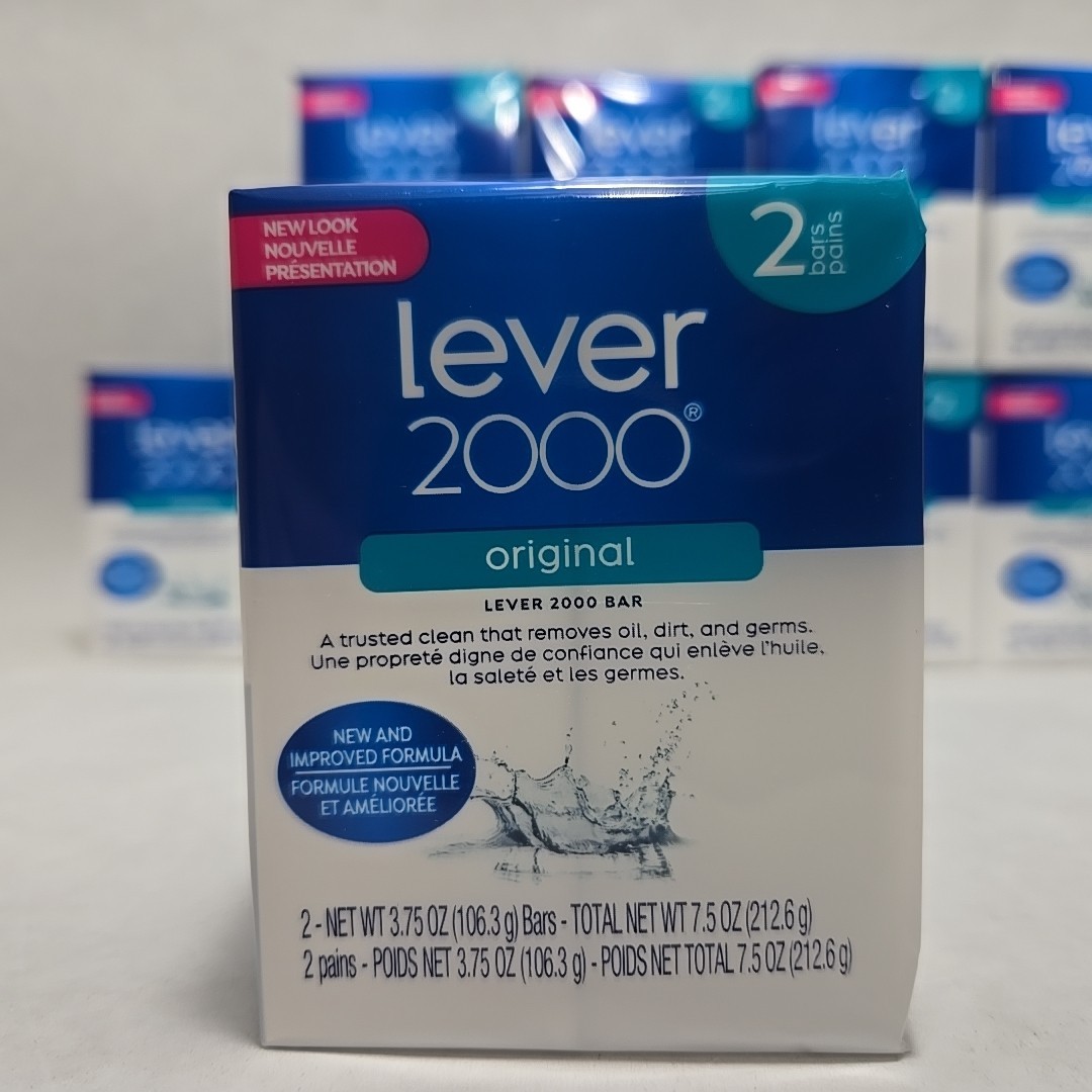 Lever 2000 Original Bar Soap 2 Packs Lot Of 10 Each Bar 3.75oz 20 In Total