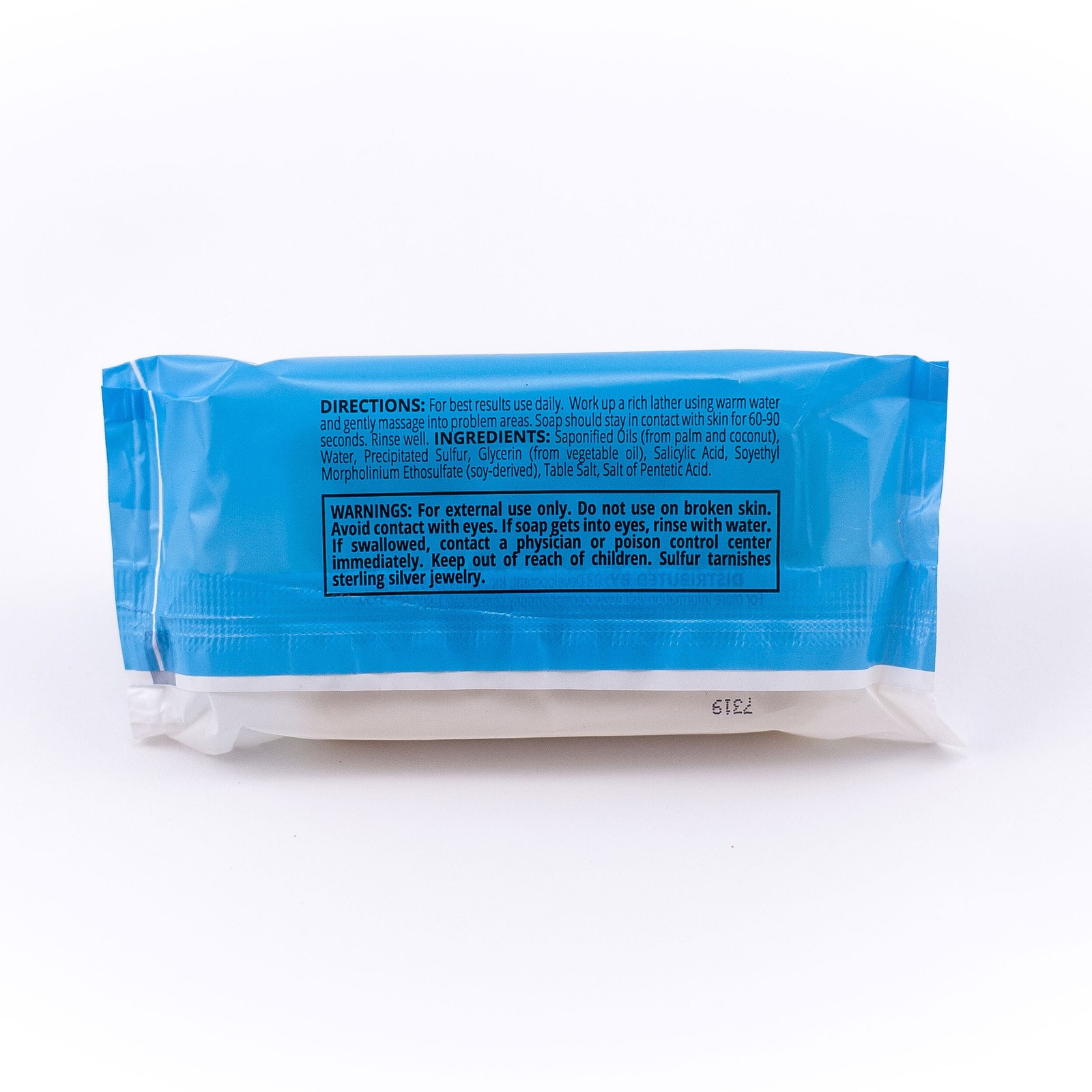 Sulfur and Salicylic Acid Bar Soap 3.7 oz – (Made in the USA) (3 Bars)
