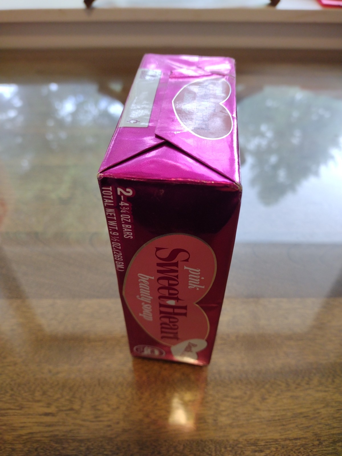 Vintage Sweet Heart Beauty Soap Pink 2 pack NOS Purex – Full Size Great Props