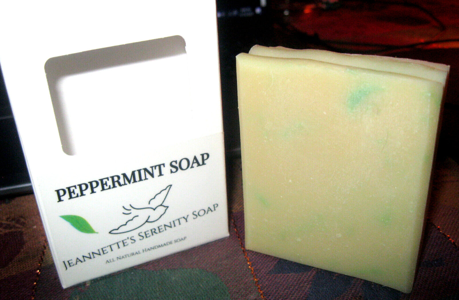 SEA MOSS PEPPERMINT Premium Facial Soap Bar 🌻 4.5 oz. – NEW!