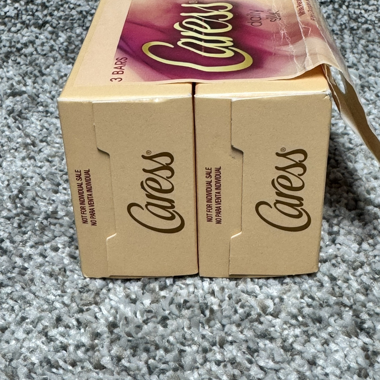 Caress Daily Silk Soap 2 Bars White Peach & Silky Orange Blossom