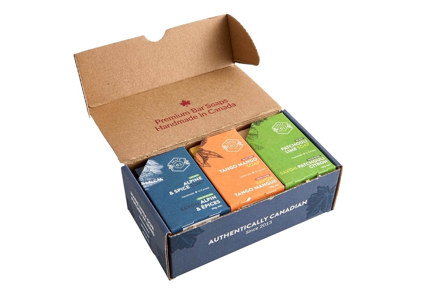 Canadian Handmade Natural Bar Soap Set – Nourishing Moisture with Scents
