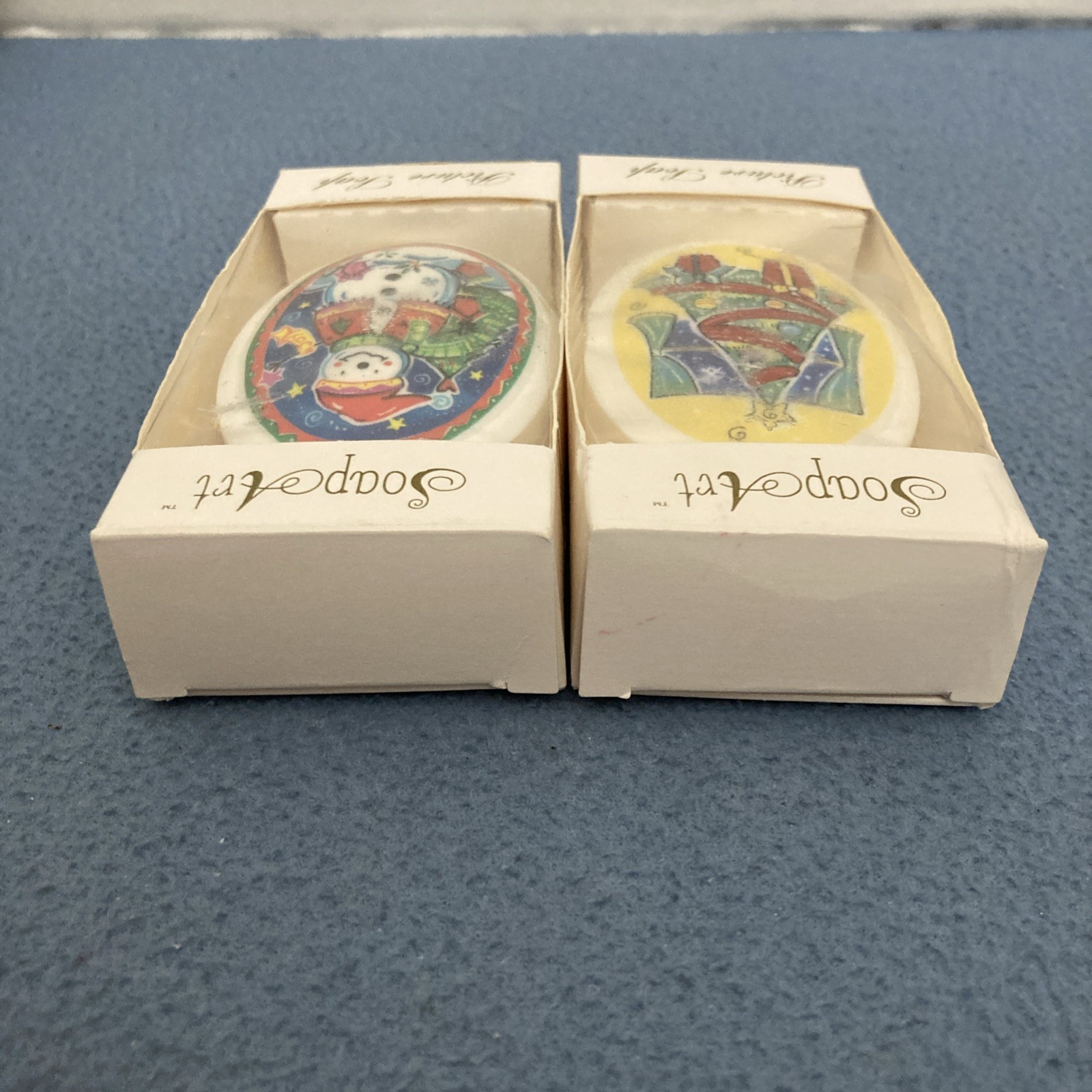 Lasting Impressions Soap Art Christmas Soaps – Tree & Snowman – Set of 2