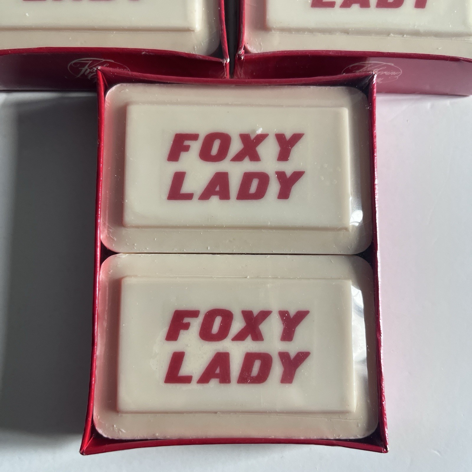 Vintage Katherine Gray Soap French Milled Soap Foxy Lady Lot Of 3