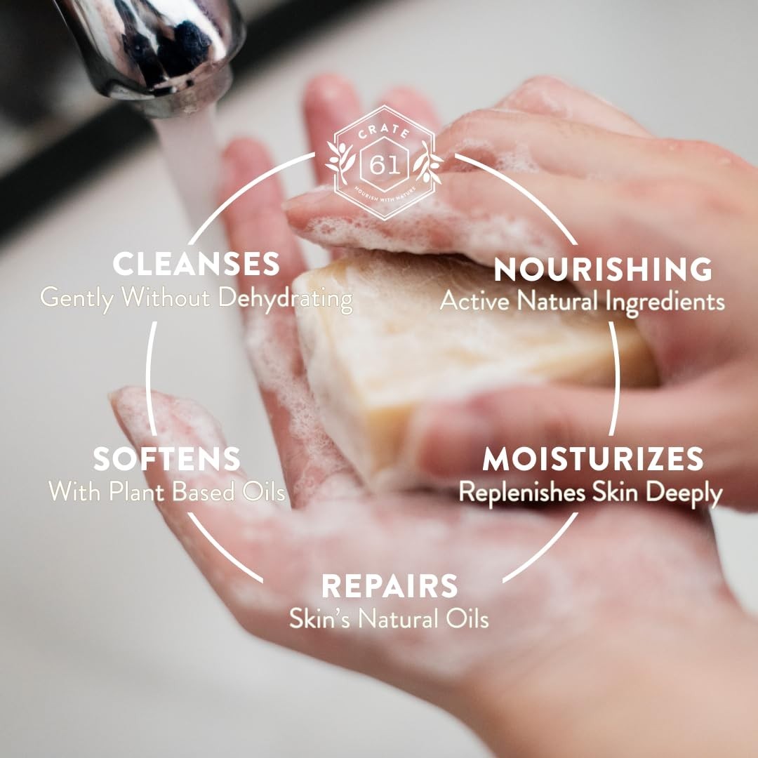 Artisanal Bar Soap Bundle, Essential Oils