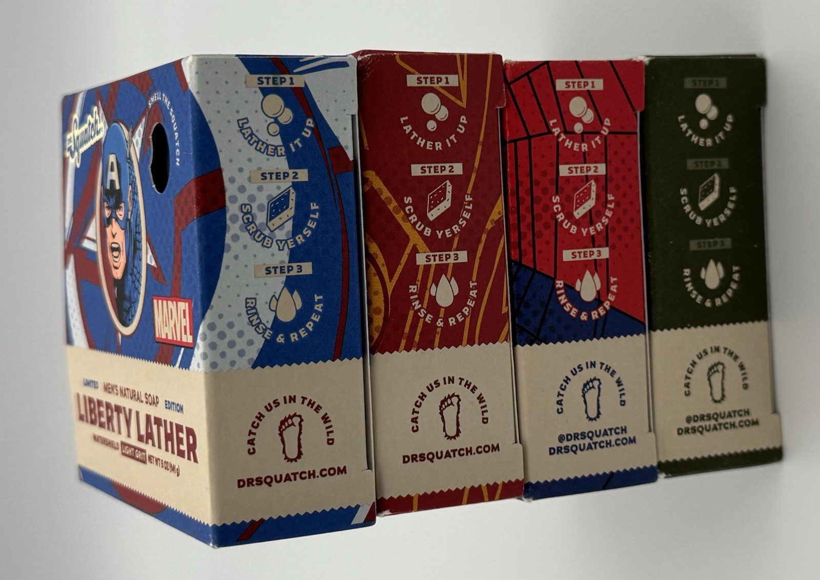 limited-edition Dr. Squatch natural bar soaps Set