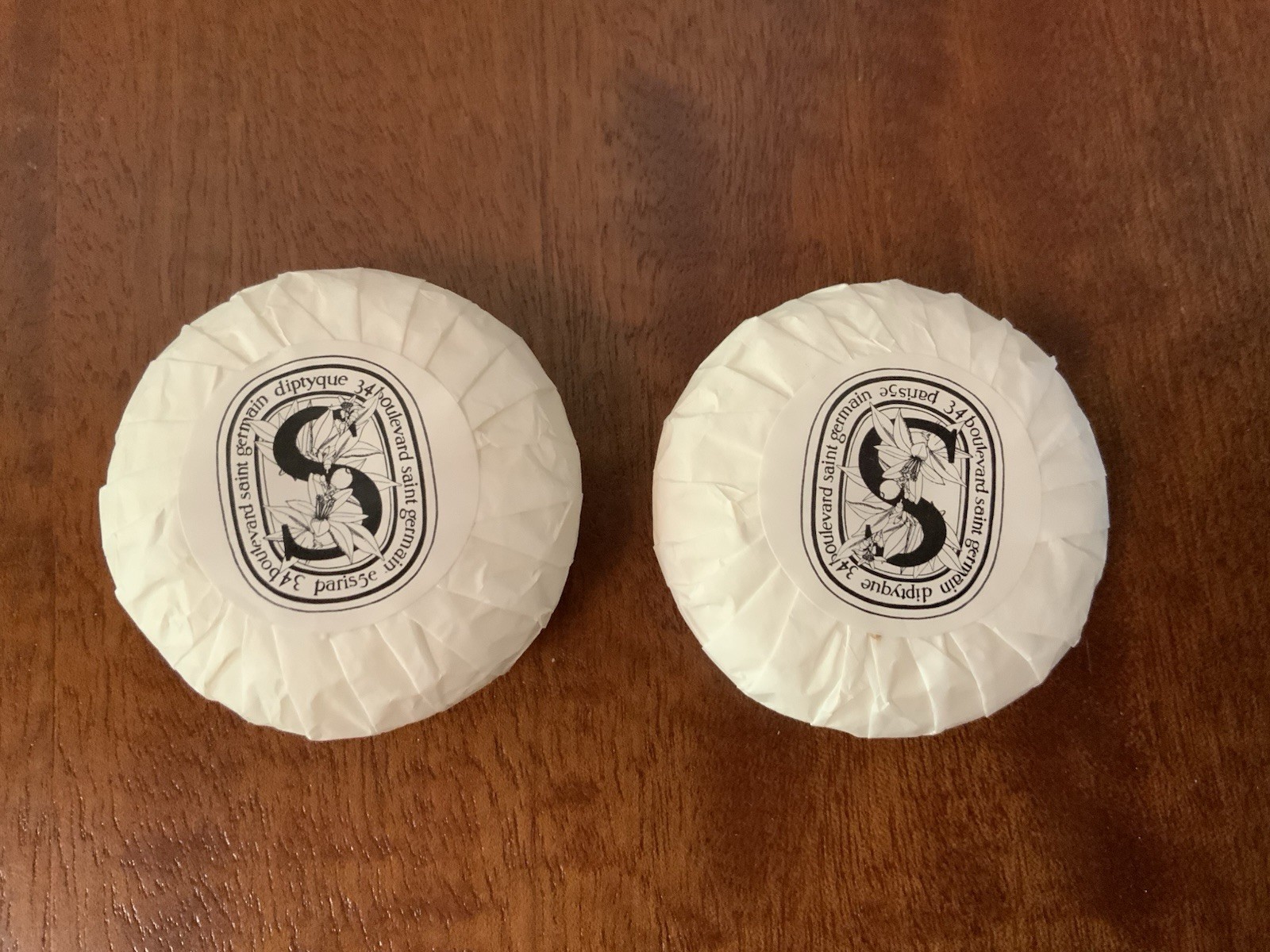 NEW Diptyque Hand Soap 34 Saint Germain 45g 1.6oz Lot of 2