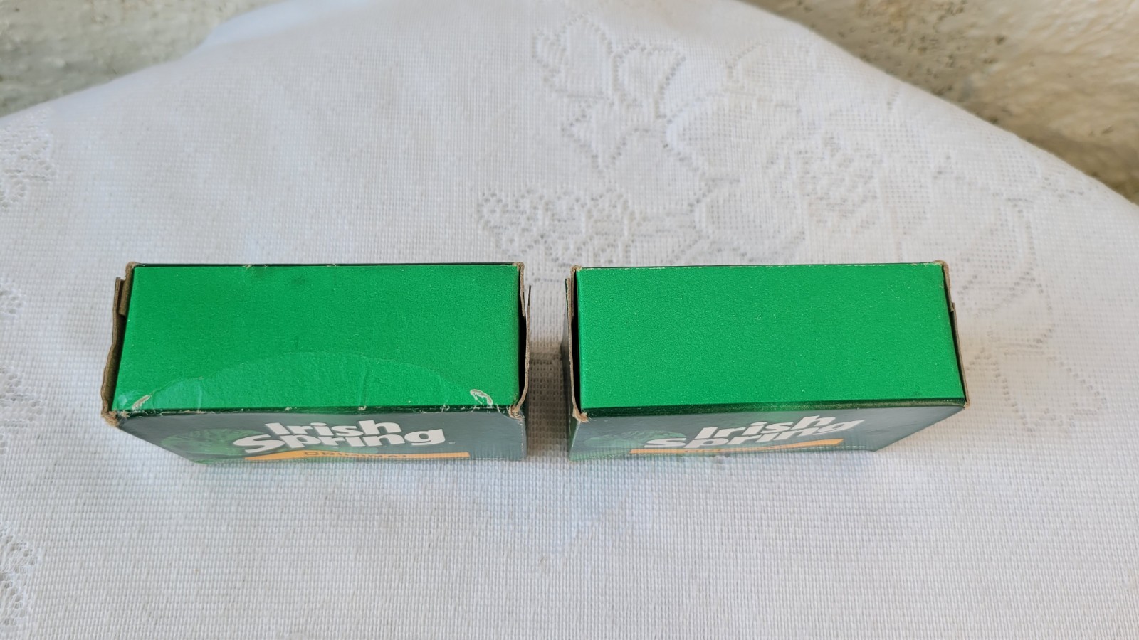 Irish Spring Original Deodorant Bar Soap, 3.2 oz bars, 2 Boxes, Personal Size