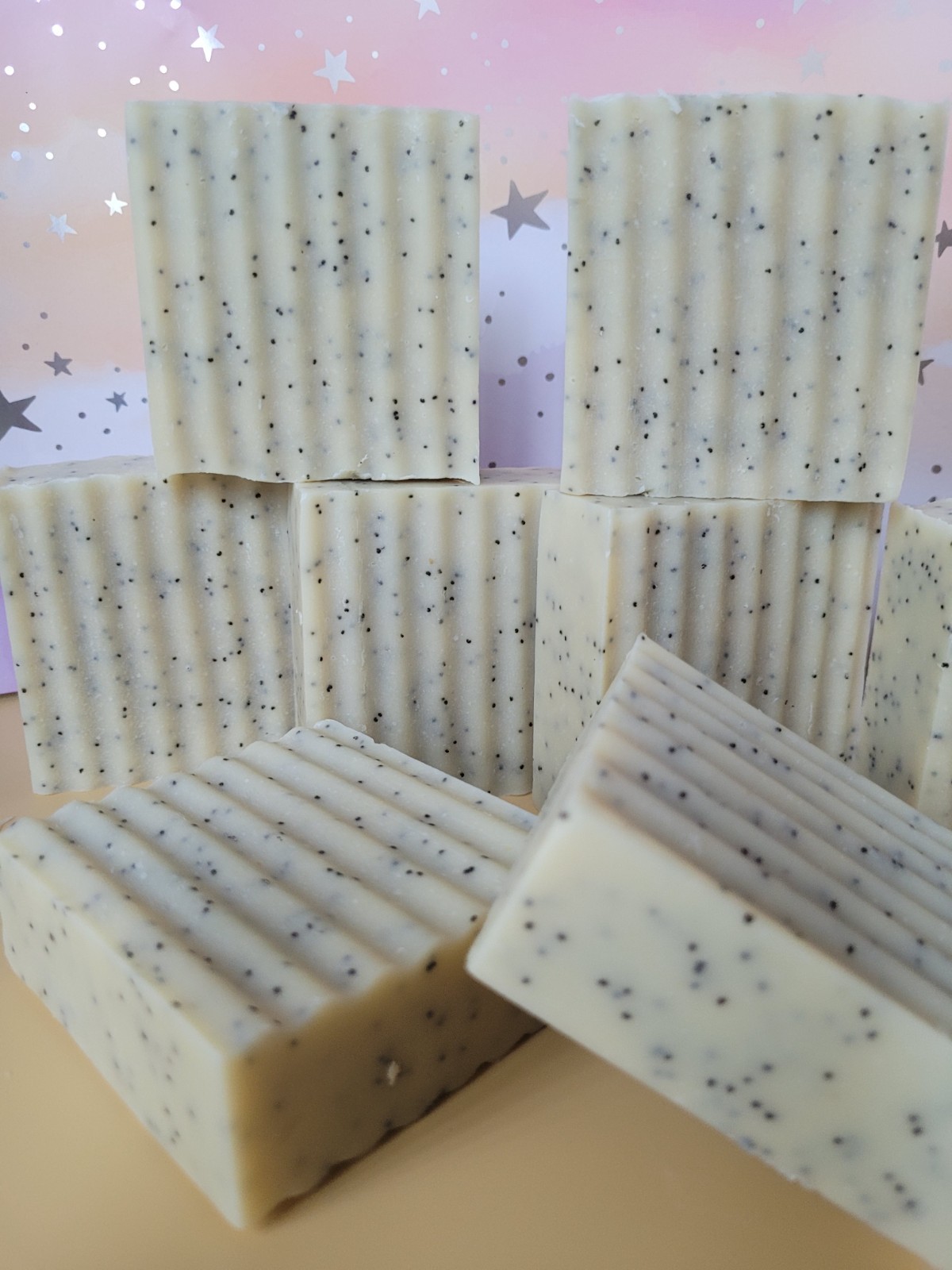Lemon Poppy Seeds Expoliating Bar