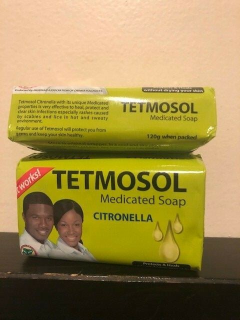 2 BIG X Tetmosol Medicated Soap Citronella LOT OF 2 BIG SOAPS. USA SELLER